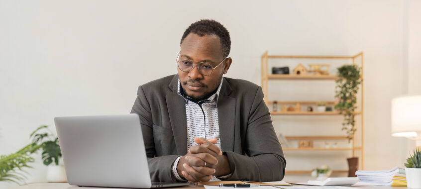 bigstock Stressed Business Man Sitting  474121083