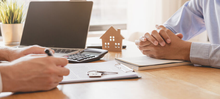 bigstock Asian Tenant Client Man Sign  474390387