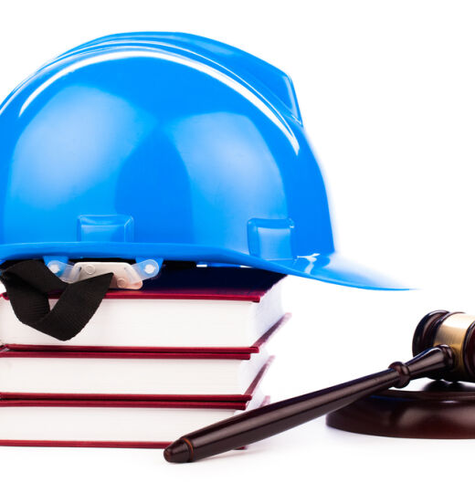 Hard hat and gavel