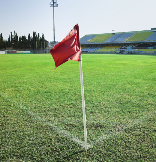 football corner flag