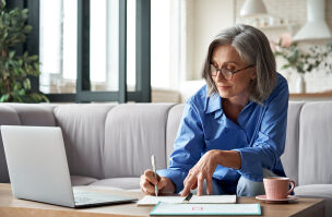 bigstock Happy Stylish Mature Old Woman 388331050