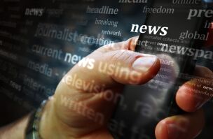 bigstock News News Titles On Screen In  468048465
