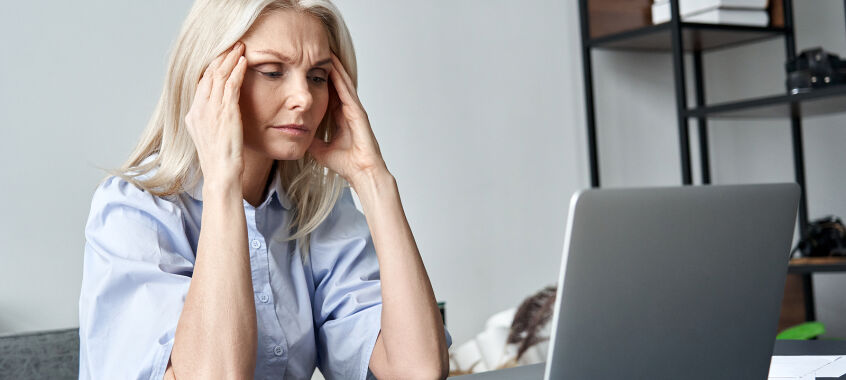 bigstock Stressed Forgetful Old Middle  409229107