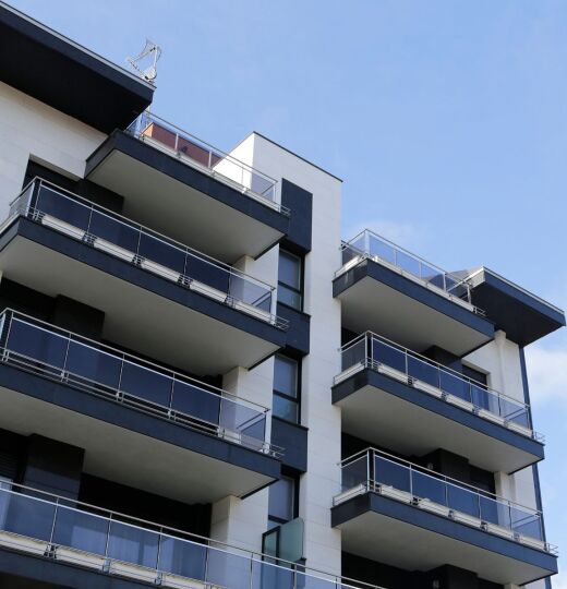 two buildings