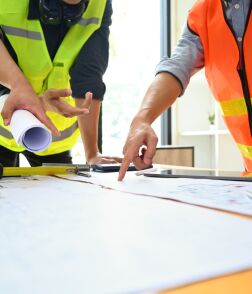 contractors at work
