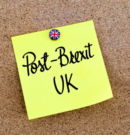 Post Brexit post it note