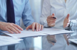 professionals  contract meeting