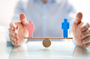 bigstock Equal Gender Balance And Parit 458144945