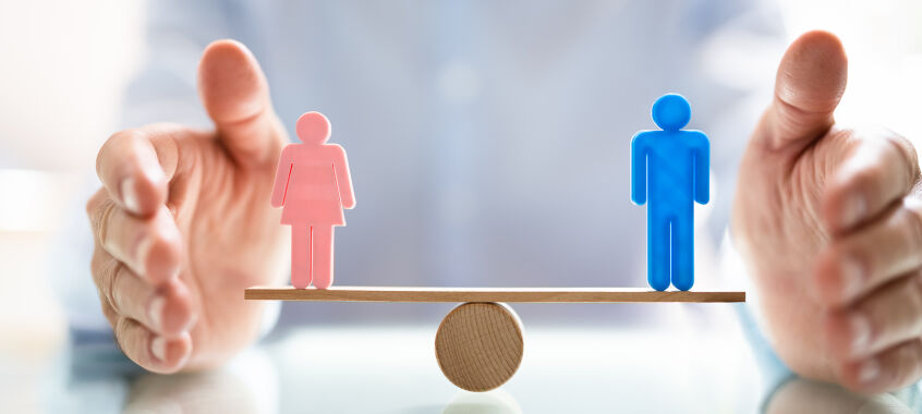 bigstock Equal Gender Balance And Parit 458144945