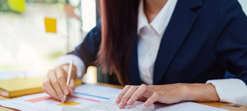 bigstock Business Woman Accountant Maki 465422835