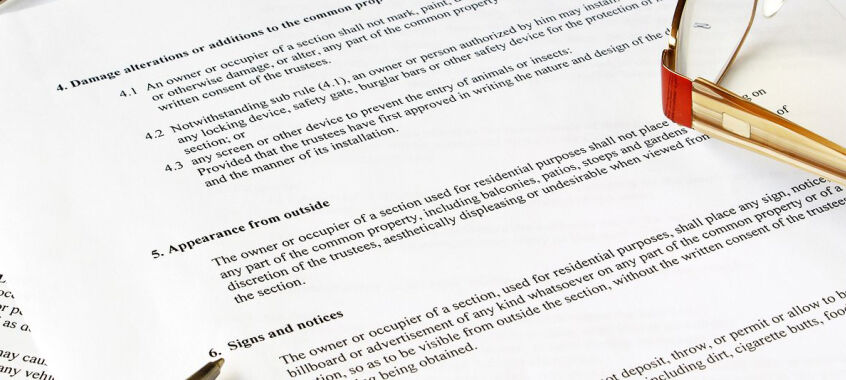 Lease Agreement signing