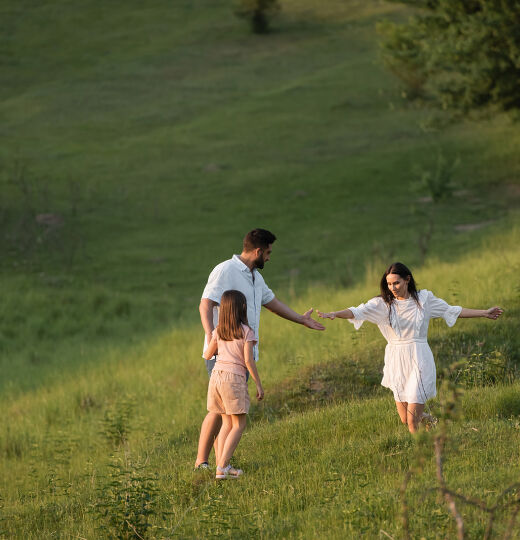 bigstock Woman Extending Hand While Run 457655285