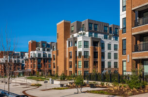 bigstock Modern Apartment Buildings On  470015091