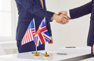 bigstock Diplomats From Usa And Uk Meet 455539149