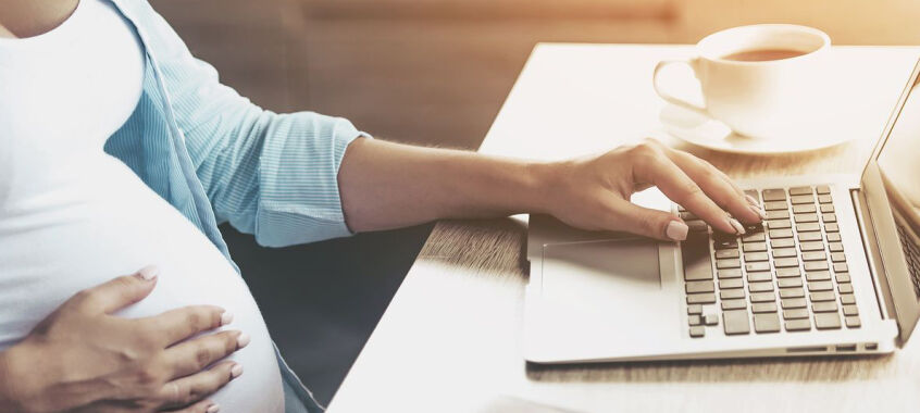 Pregnant woman working mother protection at work