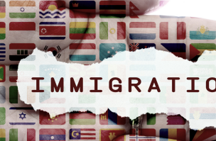 Immigration concept