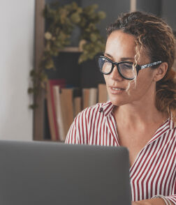 bigstock Adult Female Executive Looking 459601987