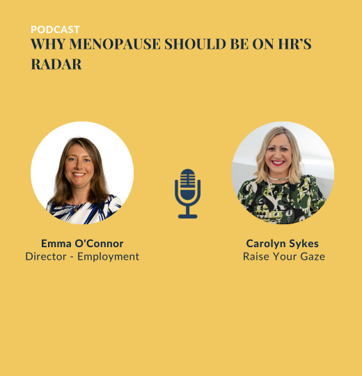 Employment podcast   menopause