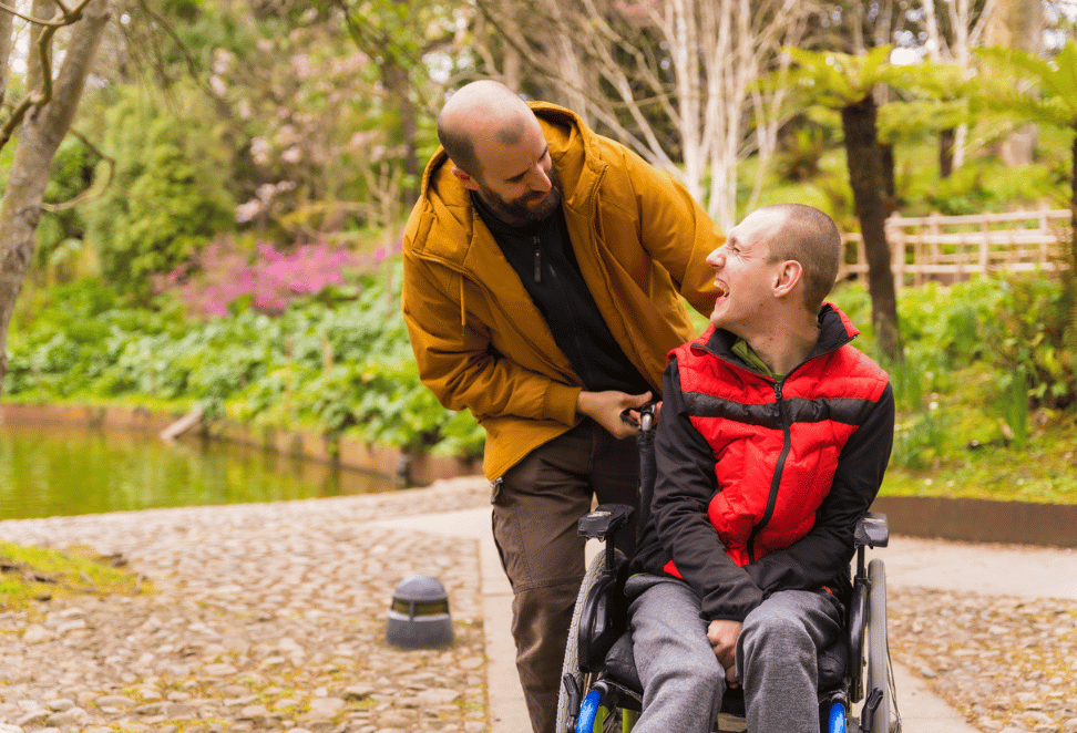 Man with brain injury