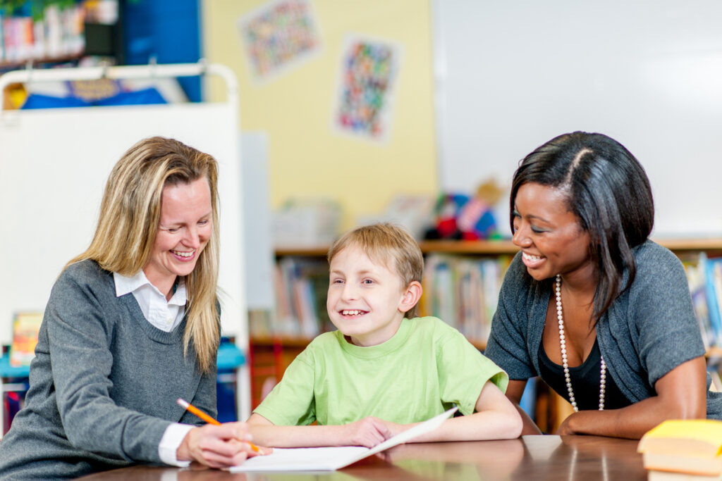 child with SEN and teachers
