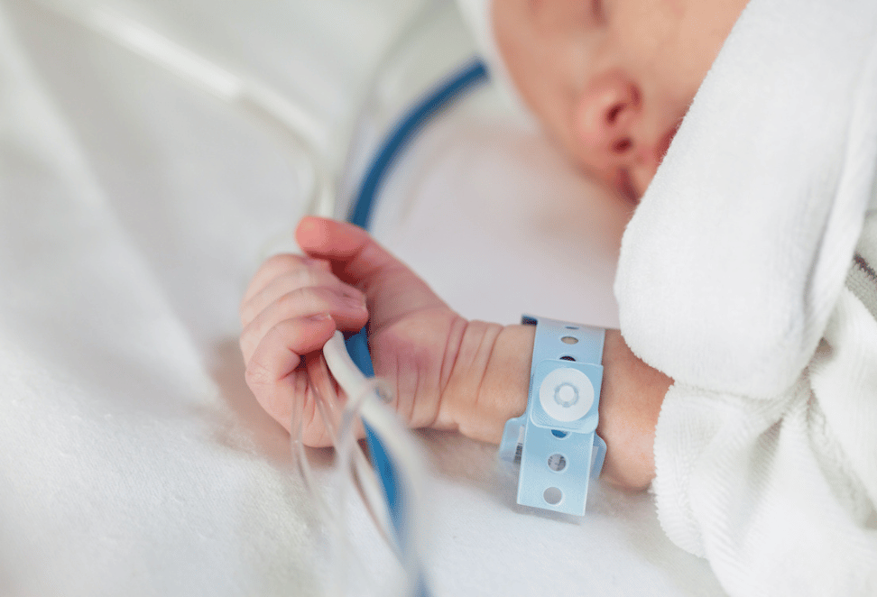 Baby with vitamin k deficiency