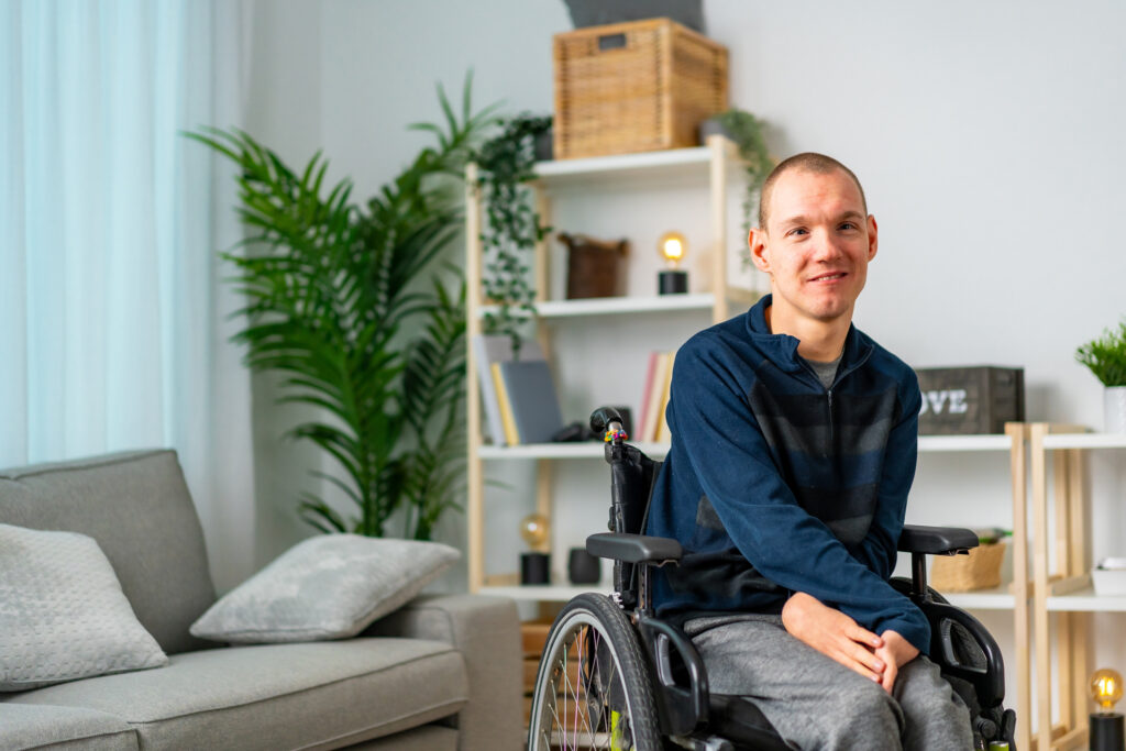 man with Brain injury